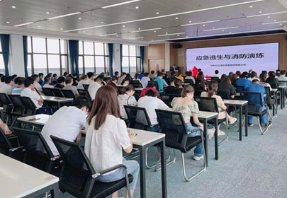 山立公司開展消防演練，筑牢安全防線